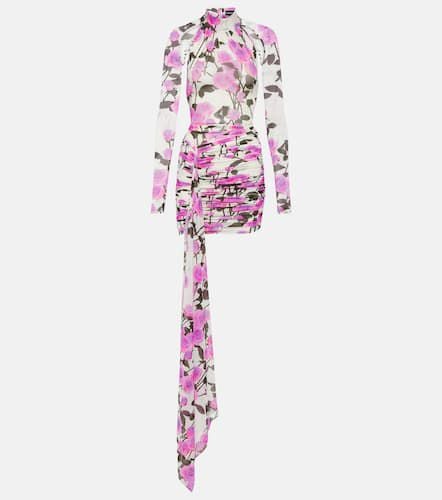 David Koma Floral ruched minidress - David Koma - Modalova