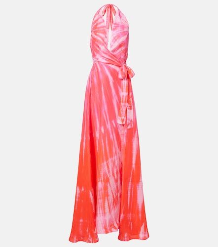 Vestido envolvente de seda - Anna Kosturova - Modalova