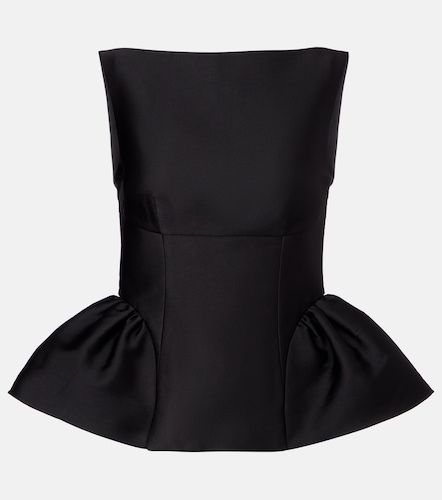 Top de tafetán con peplum - Roland Mouret - Modalova