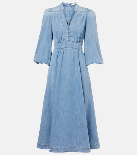 Vestido midi Lucky de denim - Zimmermann - Modalova