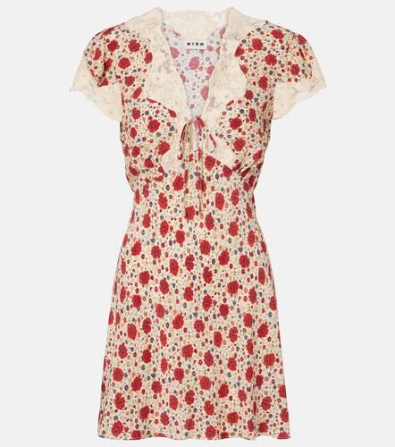 Lacie lace-trimmed floral minidress - Rixo - Modalova