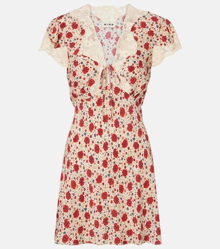 Miniabito Lacie con stampa floreale e pizzo - Rixo - Modalova