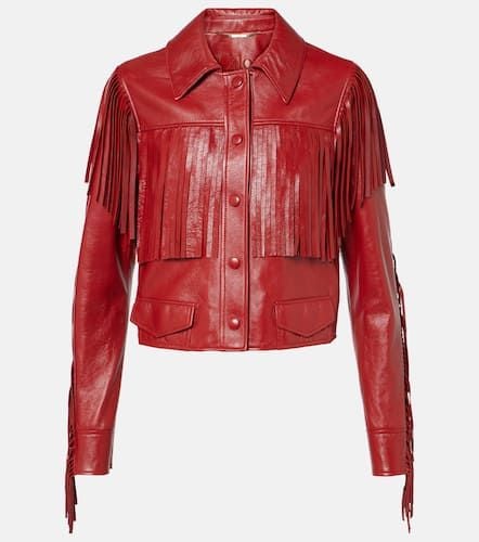 ChloÃ© Fringed leather jacket - Chloe - Modalova