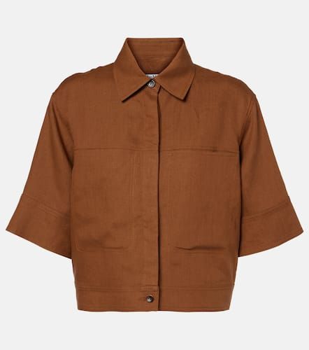 Max Mara Cropped linen shirt - Max Mara - Modalova