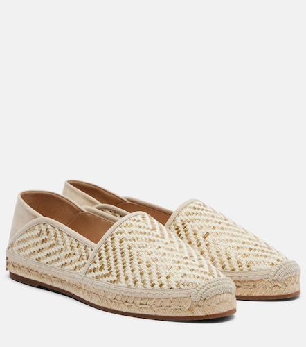 Espadra raffia-effect espadrilles - Manolo Blahnik - Modalova