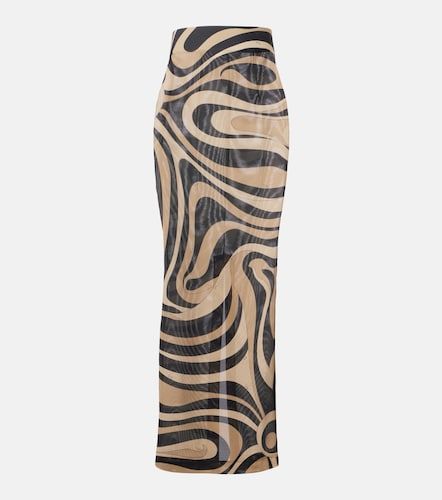 Pucci Marmo tulle maxi skirt - Pucci - Modalova