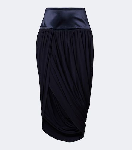 Falda midi asimétrica drapeada - Ferragamo - Modalova