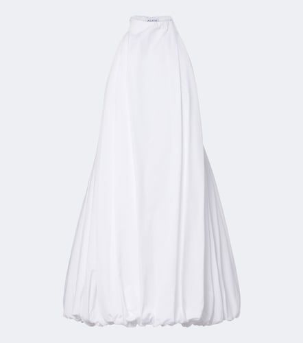 Alaïa Abito corto in popeline di cotone - Alaia - Modalova