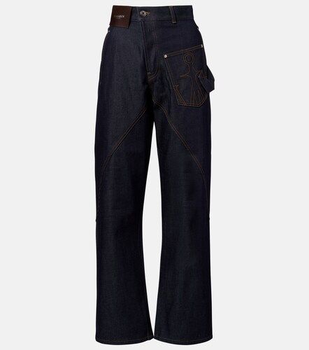 JW Anderson Jeans rectos bordados - JW Anderson - Modalova