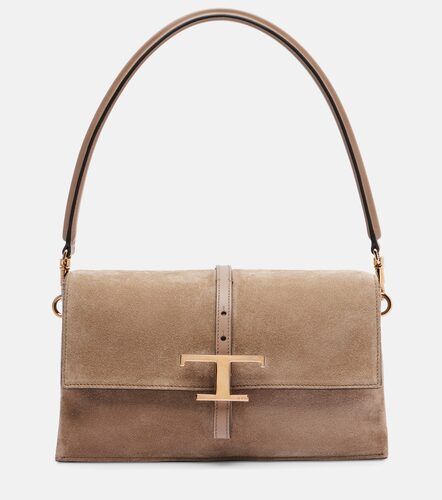 Borsa a spalla T Timeless Mini in suede - Tod's - Modalova