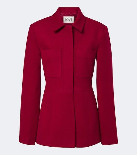 Tove Eton wool and cashmere jacket - Tove - Modalova