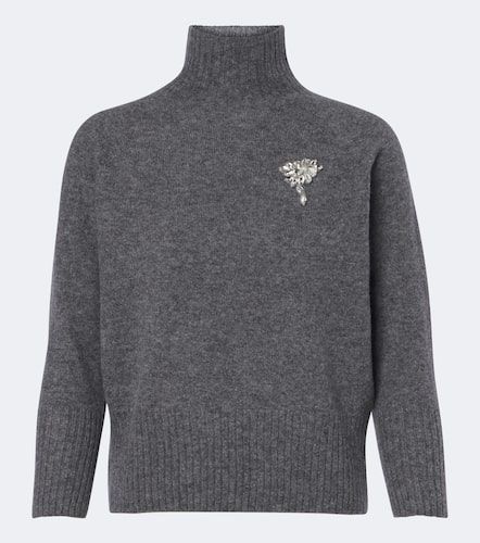 Verzierter Rollkragenpullover aus Kaschmir - Simone Rocha - Modalova