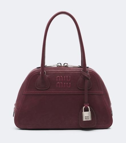 Bowling Bag Vivant aus Leder - Miu Miu - Modalova
