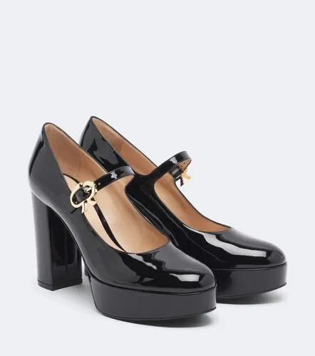 Doris patent leather Mary Jane platform pumps - Gianvito Rossi - Modalova