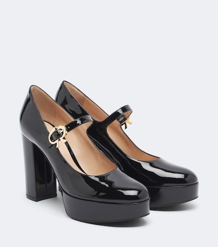 Salones con plataforma Mary Jane de charol - Gianvito Rossi - Modalova