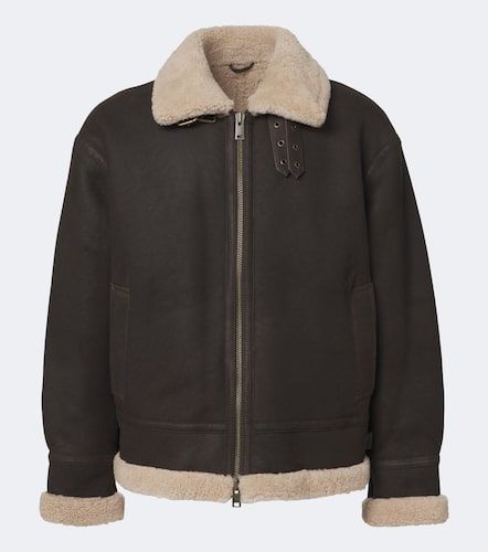 Sano shearling-lined leather jacket - Arma - Modalova