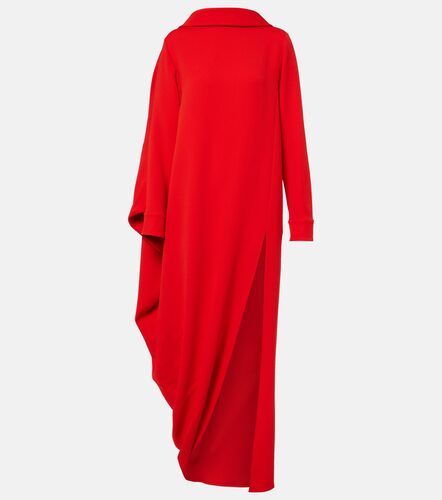 Vestido largo de seda y lana - Balenciaga - Modalova