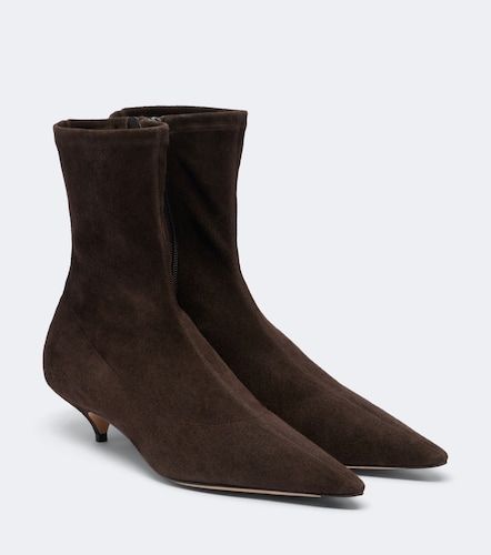 The Row Liisa suede ankle boots - The Row - Modalova
