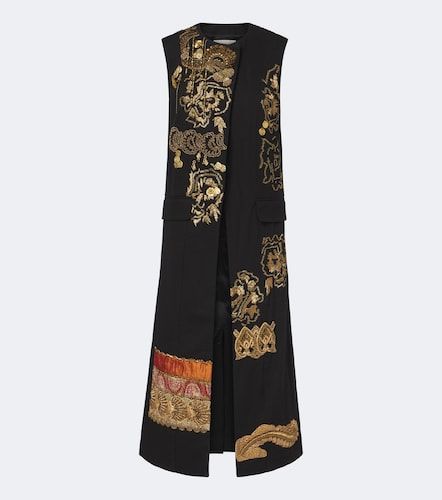 Verzierte Weste aus Baumwolle - Dries Van Noten - Modalova