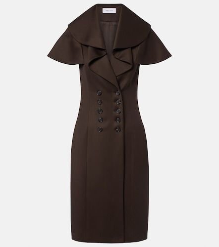 McQueen Draped wool minidress - McQueen - Modalova