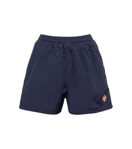 Tory Sport Logo-embroidered shorts - Tory Sport - Modalova