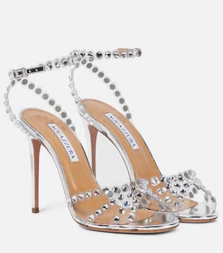 Tequila 105 embellished PVC sandals - Aquazzura - Modalova