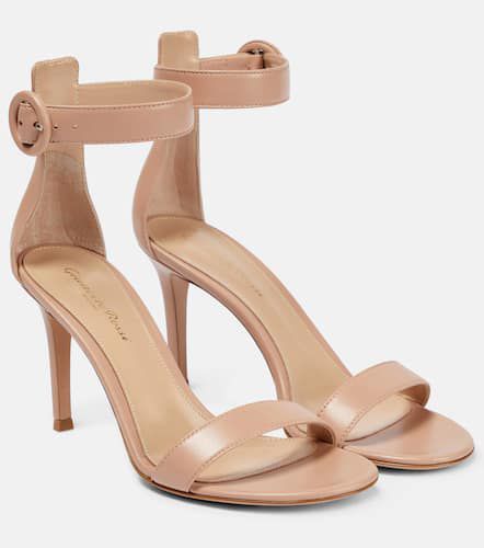 Portofino 85 leather sandals - Gianvito Rossi - Modalova