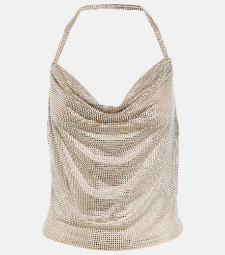 Crystal-embellished halterneck top - Giuseppe di Morabito - Modalova