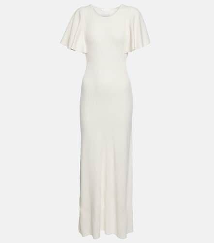 ChloÃ© Ruffle-trimmed wool midi dress - Chloe - Modalova