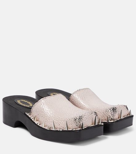 Embellished suede clogs - Acne Studios - Modalova