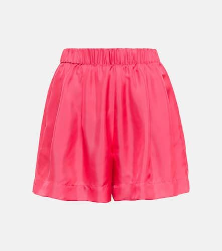 Asceno Zurich silk twill shorts - Asceno - Modalova