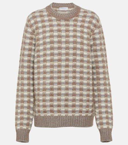 Chez checked cashmere sweater - Gabriela Hearst - Modalova