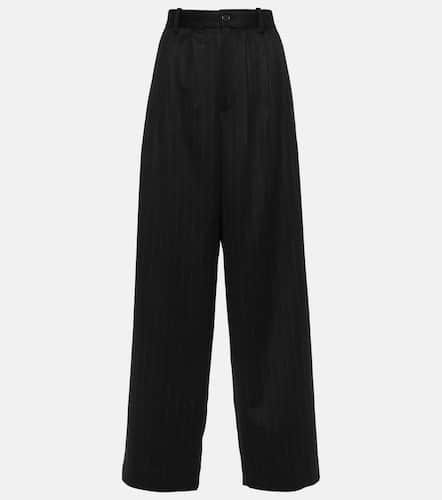 Rufos pinstripe cashmere wide-leg pants - The Row - Modalova