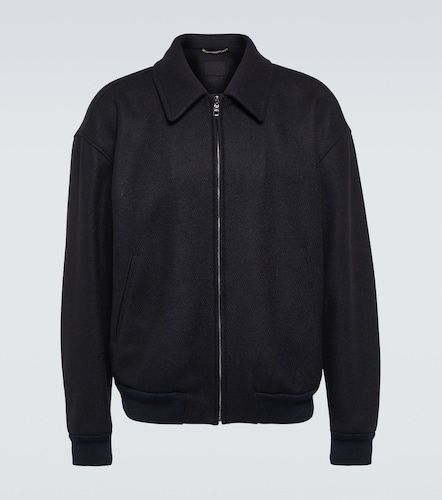 Giacca bomber in misto lana - Dolce&Gabbana - Modalova