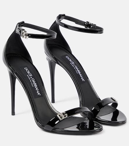 Patent leather sandals - Dolce&Gabbana - Modalova