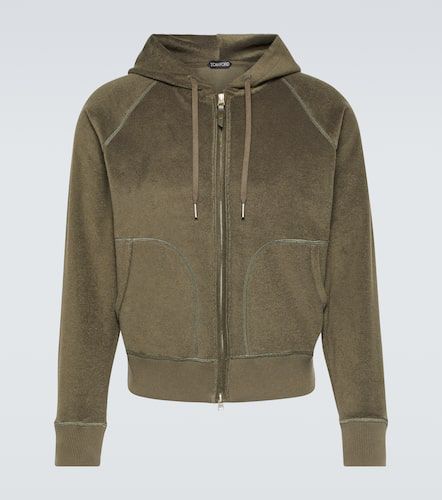 Tom Ford Towelling cotton hoodie - Tom Ford - Modalova