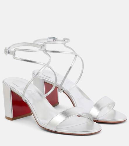 Choca Girl 70 metallic leather sandals - Christian Louboutin - Modalova