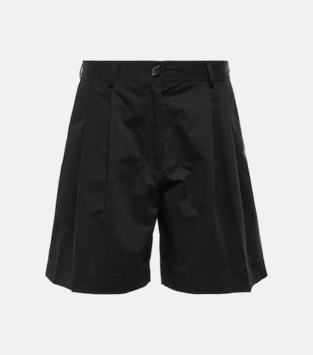 Mid-rise twill Bermuda shorts - Toteme - Modalova