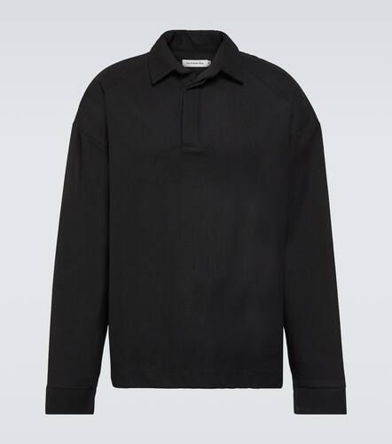 Dennis polo woven sweater - The Frankie Shop - Modalova