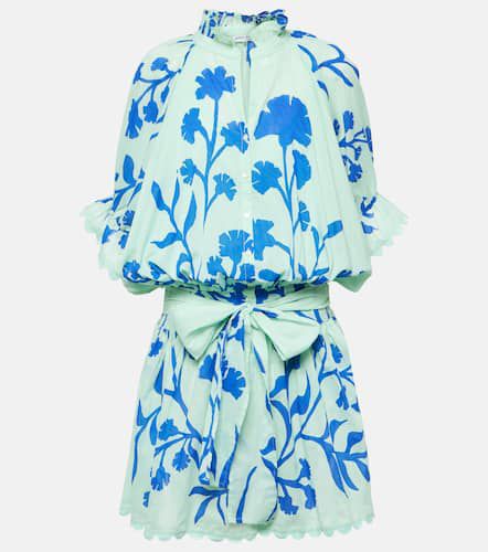 Bedrucktes Hemdblusenkleid aus Baumwolle - Juliet Dunn - Modalova