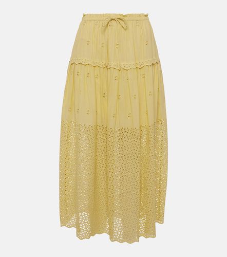 Lucia cotton voile maxi skirt - Ulla Johnson - Modalova