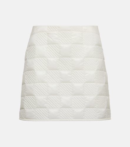Minifalda acolchada con logo - Moncler - Modalova