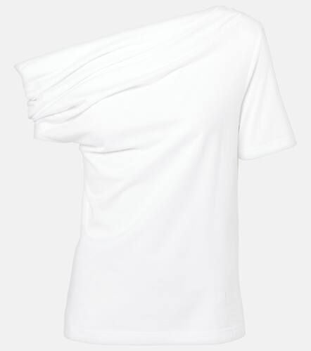 Draped one-shoulder cotton T-shirt - Givenchy - Modalova