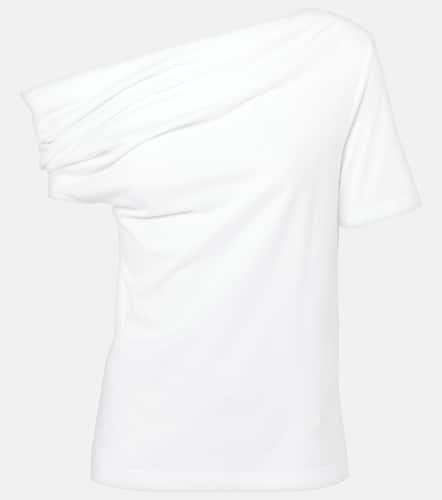 Draped one-shoulder cotton T-shirt - Givenchy - Modalova