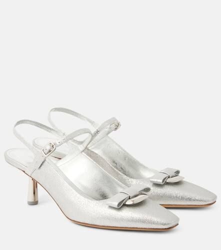 Ophelia 55 leather slingback pumps - Ferragamo - Modalova