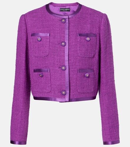 Dolce&Gabbana Chaqueta de tweed - Dolce&Gabbana - Modalova