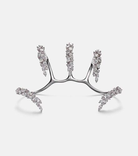 Anillo Y-Conic de oro blanco de 18 ct con diamantes - Yeprem - Modalova
