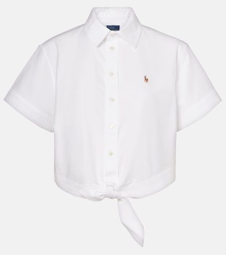 Camicia cropped in cotone - Polo Ralph Lauren - Modalova