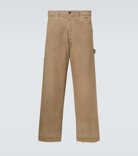 Jeans a gamba larga e vita media - Maison Margiela - Modalova