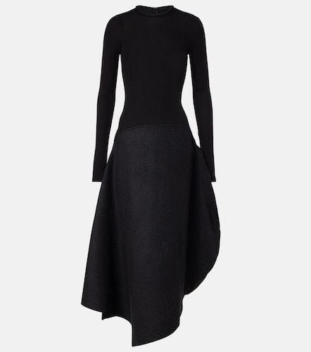 Abito midi asimmetrico - Victoria Beckham - Modalova